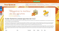 Desktop Screenshot of presseagrume.net
